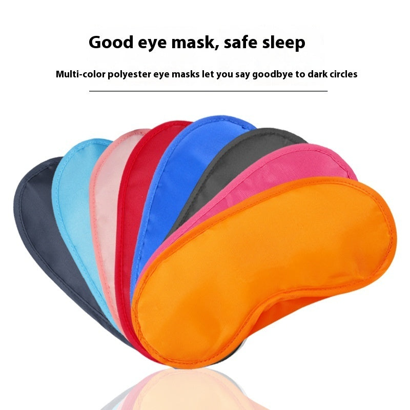 Polyester Shading Eye Mask Aviation Gift Color Game Disposable Travel Eye Shield