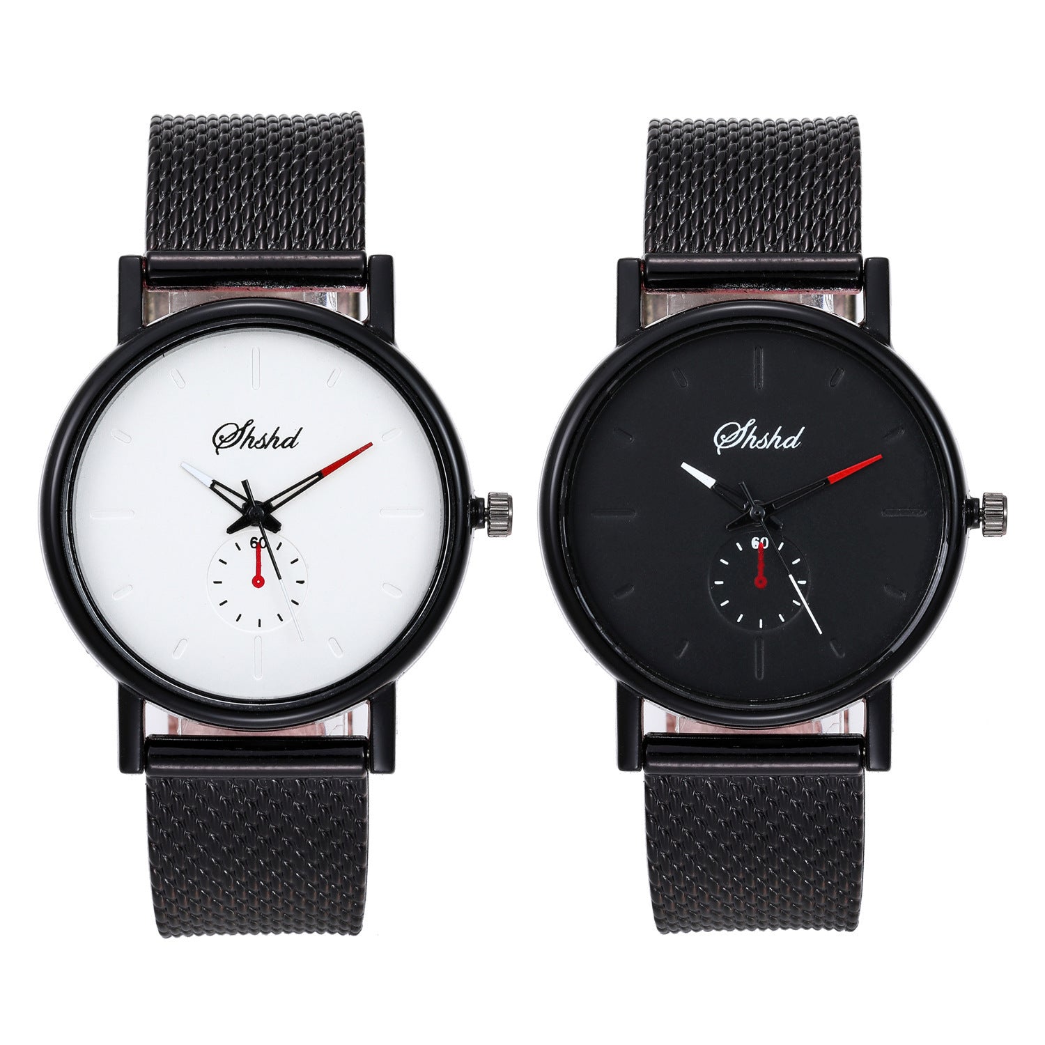 Mesh Belt Mesh Woven Steel Belt Quartz Watch