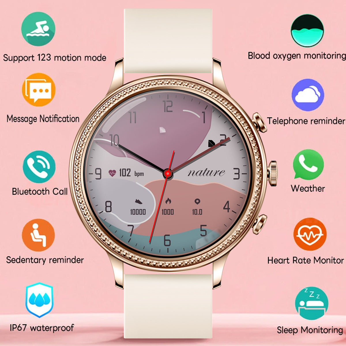 Women's Stylish And Versatile Sport Smart Watch