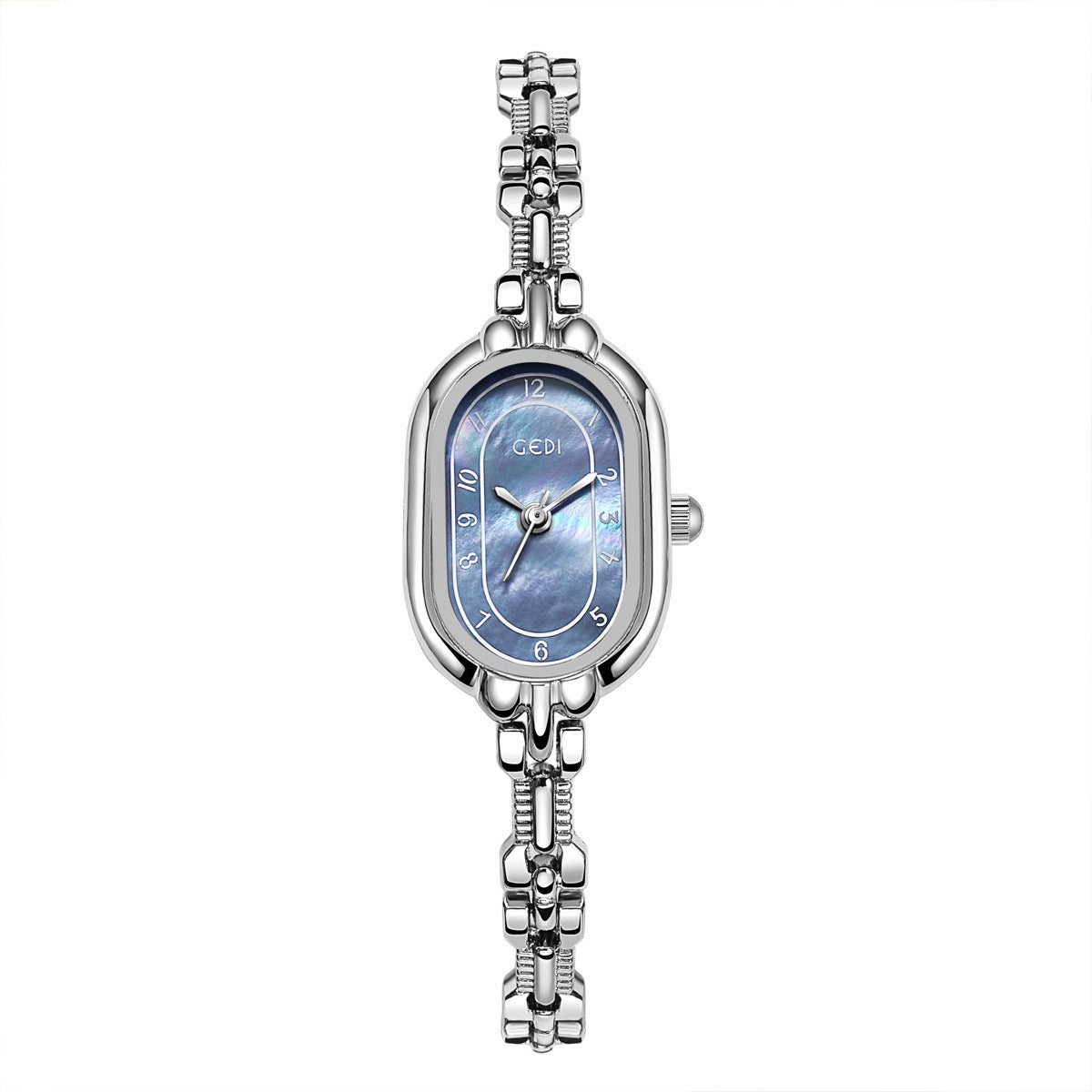 Retro Oval Niche High-grade Fritillary Bracelet Quartz Watch