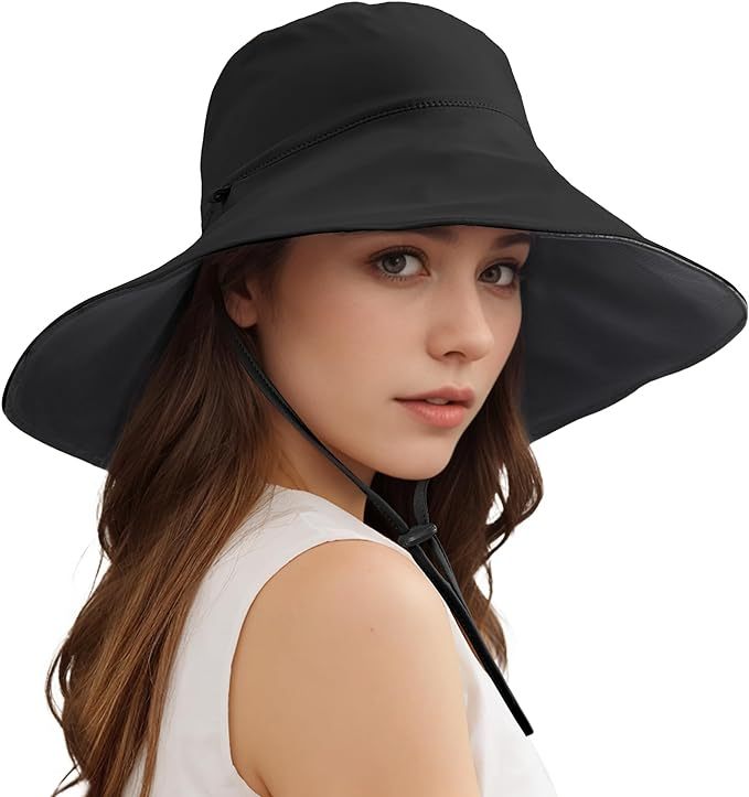 Wide Brim Sun Hats For Women Men, Double Sided Wearing Fishing Hats Cooling Bucket Hat For Beach Hiking Outdoor